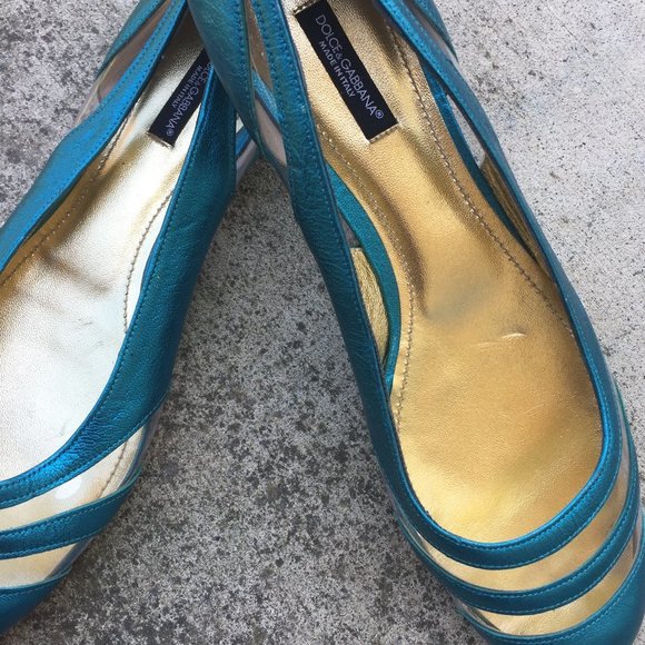 Dolce & Gabbana Shoes - NWOB Dolce & Gabbana Leather Ballet Flats, sz 10